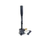 Genérico sim racing shifter, Freno de mano lineal USB for PC, juego de carreras de simulación, Compatible con Logitech G29/G25/G27/G920 Thrustmaster T300RS/GT(All Black)