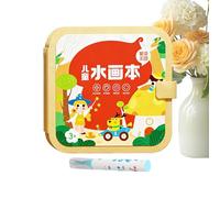 Generico Simpático y adorable libro para colorear - Actividades de dibujo arte y creatividad - Libro mágico de agua juego | para niños, Halloween, Pascua, Navidad, viajes