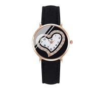Genérico Simple Clásico Damas Reloj Regalo Reloj Pequeño Reloj de Mujer Reloj de Mujeres Nueve Relojes Reloj (Black, One Size)