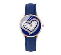 Genérico Simple Clásico Damas Reloj Regalo Reloj Pequeño Reloj de Mujer Reloj de Mujeres Nueve Relojes Reloj (Blue, One Size)