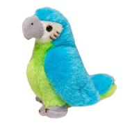 Genérico Simulación Parrot Plush Toys - Shoulder Perch Plush Bird, Stuffed Animal | Decorative Fuzzy Parrot Ornament Shelf Home Living Space, Cute Realistic Soft Doll for Desk Display Accent