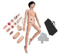 Genérico Simulador de Entrenamiento con Maniquí Cuidado Profesional del Paciente Modelo Humano Maniquí Habilidades Enfermería Cuerpo Completo para Educación Enseñanza Médica Tamaño Real 170 cm