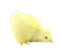 Genérico Simulation Chick Plush Doll - Wind Up Toy - Cute Chicken Plush Figure | Stuffed Animal Chick Party Decorations, Children’s Gift Toy, Fun Interactive Wind-Up Chicken for Kids Birthday Easter