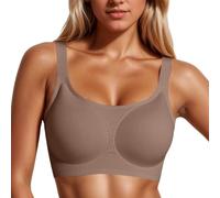 Genérico Sin Costuras Gel Gelatina Talla Grande Sujetador Tirantes Anchos Sin Aros Gran Copa Ropa Interior Mujer, Cómoda Cobertura Completa Soporte para Busto Grande