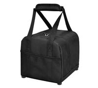 Genérico Single Ball Bowling Bag Carrier, Compact Bowling Holder, Padded Cushion and Side Pockets Portable for Water Bottle Wristband Shoes Towel Wallet Keys Gym Accessories Men Women Cute