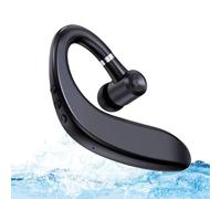 Genérico Single Ear Headphone - Over-The-Ear Sports Earbud | Comfort Sports Earbud | Wireless Double Noise Canceling Water Resistant Cell Phone Earpiece For Sports Gym Listening Accessories