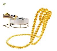 Genérico Single Wine Bottle Holder - Iron Resin 27x17x17cm | Pearl Necklace Wine Stand, Desktop Wines Rack | Decorative Tabletop Wines Holder Novelty Gift