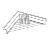 Genérico Sink Corner Drying Rack, Stainless Steel Triangular Dish Drying