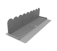 Genérico Sink Splash Guard - Silicone Suction Cup Water Barriers, Edge Water Containment Apparatus, Reliable Suction Retention for Secured Placement, Kitchen Gadget for Home Hotel Restaurant