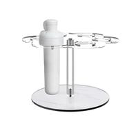 Genérico Sip Flavor Cartridge Holder, Flower-Shaped Cartridge Display Rack, 6-Holes Acrylic Clear Shelf For Water Bottle Travel Home Kitchen Office Car Desk Corner Counter Adults Men