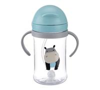 Genérico Sippy Cup for with Handles - Baby Toddler Sippy Cups | Leak Proof Straw Cup with Handles Silicone Cups Babies Girls Boy | Leakproof Double Handle Water Bottle wîth Straw