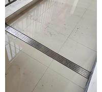 Genérico Sistema de Drenaje de Zanja de Alta Resistencia - Drenaje de Canal Impermeable con Rejilla metálica, diseño Delgado de Acero Inoxidable, Ideal para Uso en exter
