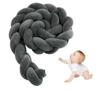 Genérico Sistema De FijacióN Segura 100cm/200cm/300cm/400cm Material Mullido como AlgodóN,ProtectorCunaTrenzado-110cm