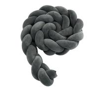 Genérico Sistema De FijacióN Segura 100cm/200cm/300cm/400cm Material Mullido como AlgodóN,ProtectorCunaTrenzado-400cm