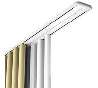 Genérico Sistema de rieles para Cortinas, Barra Doble Resistente para Cortinas, riel silencioso de aleación de Aluminio de 3 m/9,8 pies para Montaje en Techo, Separador de ambientes Sal