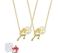 Genérico Sisyphus Necklace,Greek Protector God Pendant,Inspirational Mythology Pendant Symbolizing Persistence and Strength