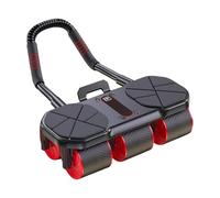 Generico Six-Wheel Elbow Support Ab Roller with Automatic Rebound | ABS PP EVA Home Fitness Gym Tool | 14 inch Wide Core Strengthener for Men Women | Knee Pad Included Abdominal Exerciser