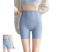 Genérico Sixthpandas Seamless Shaper Shorts for Women, Sixth Pandas Shorts, High Waisted Slip Shorts Tummy Control (2XL,Blue)