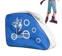 Genérico Skate Bag - Breathable Figure Skating Carry Holder, Roller Backpack Storage Adjustable Lightweight Gear Kids Boys Girls | Portable Ice Practice Travel Sports Training Outdoor Equipment Use