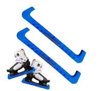 Genérico Skate Blade Guards - Extendable PVC Design, Protective Anti-Damage Covers | 1 Pair Ice Skate Guards for Hockey Skates, Figure Skates, Outdoor Storage and Transport Protection
