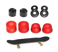 Genérico Skateboard-Lagerbuchsen Hart - Harte Ersatzteile mit Pivot Cups | Bushings-Set Trucks | Lenkgummis für Skateboards mit Vier n Outdoor Skating Park Street Wettbewerb Trick Skating