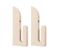 Genérico Skateboard Wall Mount - 20x8x2cm Wooden Storage Rack | Heavy Duty Board Display Shelf For Skateboard Snowboard Surfboard Deck | Space Saving Holder