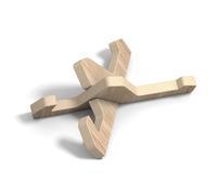 Genérico Skateboard Wall Rack Pair - Wooden Skate Deck Mounting Shelf, Snowboard Storage Equipment | Display Stand Holder For Holiday Christmas Valentine's Day Home Garage Room Organization Tool