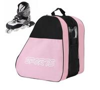 Genérico Skating Tote - Lightweight Oxford Fabric Build, Ventilated Design Smooth Zippers, Multi-Purpose Carry Pouch Fits Inline Skates Shoes Equipment | Bag For Child Teen Adult Skating Practice