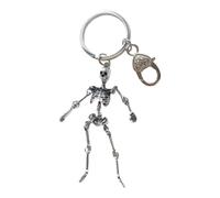 Genérico Skeleton Key Chain Skeleton Gothic Zinc Alloy Vintage Pendants