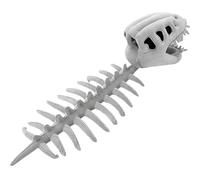 Genérico Skeleton Plush Costume Headpiece - Funny Dinosaur Doll, Lightweight Party Cosplay Accessory, Unique Home Bedroom Dress Up Toy for Fun Photos Events and Creative Entertainment Use