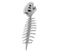 Genérico Skeleton Plush Costume, Soft Headpiece Toy, 47.24in Dinosaur Hood Costume, Plush Animal Headgear, Comfortable Role Play Outfit, Soft Fabric Novelty Accessory, Kids Adults Party Cosplay Use