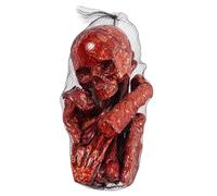 Genérico Skeletons Halloween Set, Life Size Bone Props, Full Skull Body Decoration, Haunted House Display Kit, Indoor Outdoor Decor For Yard Lawn Porch Carnival Parties Spooky Scenes Nighttime Events