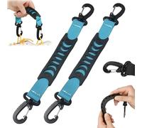 Genérico Ski Boots Carrier Strap - Ski and Snowboard Boot Carrier Straps, Roller Skate Straps for Skiing, Snowboarding, Ice Skates and Skates (Blue)
