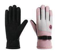 Genérico Ski Gloves, Water Resistant, Thermal Insulated, Winter Snow, 10.43x4.92 Inches Medium Size, Ideal for Driving, Hiking, Work, Cold Weather Protection, Men, and Women Use