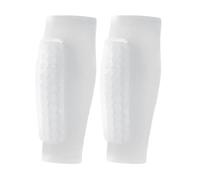Genérico Ski Shin Pads Honeycomb Defender Guards Breathable Skiing Guard(White,XL)