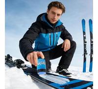 Genérico Ski Waxing Cream Stick, 70g Performance Improver, Large Snowboard Coating Wax with Smooth Glide, Compact Ski with Compact Design, Heat Resistant Metal Grid, Home Post-Ride Maintenance