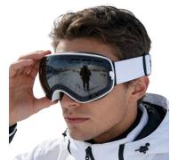 Genérico Skibrille - UV Schutz Brille mit Sonnenschutz | Skibrille für Brillenträger | Für Outdoor Sport Fahrradfahren Männer Frauen Jugendliche Erwachsene Wintersport Snowboard Ski