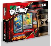 Generico Skifidol Italian Brainrot Mystery Box Universo PSICHEDELICO - Trading Card - con 4 cartas promocionales raras, 2 Polygon y 42 Cartas - Edición Limitada - Serie Alpha