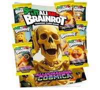 Generico Skifidol Italian Brainrot Serie Beta "Alucinación Cósmica" - Edición Limitada 2025 con álbum + 8 sobres originales (56 cartas totales incluidas raras y psicodélicas) - Rareza Taller de