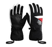 Generico Skihandschuhe - L Winterhandschuhe | PU-Leder-Polyester Outdoor-Handschuhe - Wasserdicht winddicht warm für Radfahren Motorrad Autofahren Wandern ideal für Arbeit Freizeit im Winter