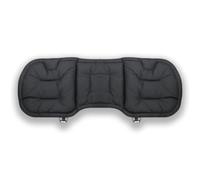 Genérico Skin-Friendly & Dirt-Repellent Leather Seat Cushions, Thickened Non-Slip Memory Foam Seat Pad, Soft Comfortable & Supportive Pad Office Or Home Chair, Universal Fit Design (Black,Back Row)