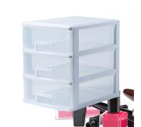 Genérico Skincare Organizer Storage Drawers | Multi-Tier Stackable Storage Box | Waterproof Cabinet Organizer Countertop Makeup Órganizer for Desk