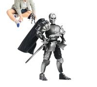 Genérico Skull Action Figure - Movable Articulated Figurine Model with Cool Design, Creative Desktop Toy for Decoration and Collecting, Skeleton Model for Bedroom Living Room Study, 7 Inches