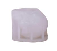 Genérico Skull Candle Mold - 3D Rosa Silicona Molds for Candles, Epoxy Resin Casting, Handcrafted Making Halloween Decorations, Soft Pottery Wax Art, Creative DIY Crafting, Seasonal Ornament Home