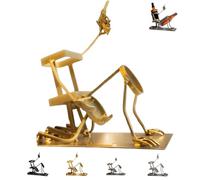 Genérico Skull Coke and Wine Bottle Stand, Funny Metal Skull Skeleton Bar Decor For Whiskey Beer, Metal Skulls Wine Bottle Rack, Unique Floor Freestanding Wine Rack (C)