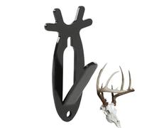 Genérico Skull Hanger Euro Mount, Deer Head Rack, Display for Hunting Decor, Reliable Metal Feature, Elk Antelope Coyote Organizer, Living Room Ranch Accessory, Avid Hunters Enthusiasts Routine