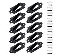 Genérico Skull Mount Hanger - 10 Pieces Metal Bone Wall Hook Set | European Skull Bracket Bone Holder For Antler Hog Coyote Pronghorn Mule Indoor Outdoor Entryway