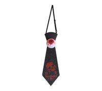 Genérico Skull Tie, Light-Up Eyeball Bow Tie, 9.84x7.09x0.2 Inches Bat Pattern Collar Accessory, Adjustable Eye-Catching Design for Men, Youth, Halloween, Cosplay, Stage Show, Party, Exhibition