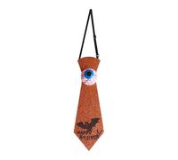 Genérico Skull Tie, Light-Up Eyeball Bow Tie, 9.84x7.09x0.2 Inches Bat Pattern Collar Accessory, Adjustable Eye-Catching Design for Men, Youth, Halloween, Cosplay, Stage Show, Party, Exhibition