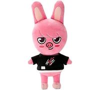 Genérico Skzo Peluche Stray-K Almohada Linda Dibujos Animados de Peluche Wolf Chan/Leebit/Dwaekki/Jiniret/Han Quokka/Bbokari/Puppym/Foxi.NY para Fans Cumpleaños Regalo (Dwaekki)